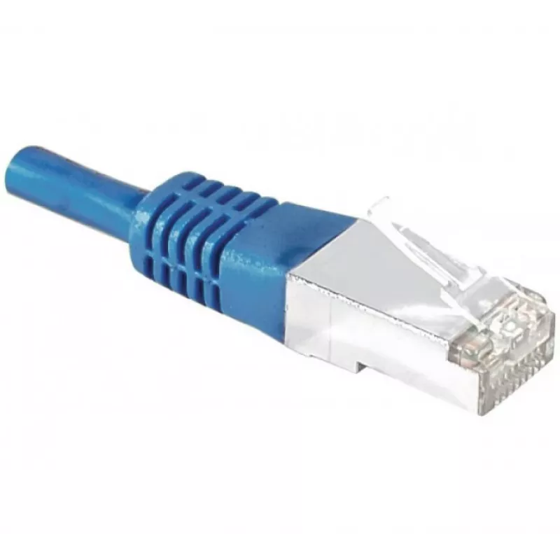 EXERTIS CONNECT Cat6 S/FTP PiMF komutacinis kabelis, RJ45, mėlynas, 20m 856928