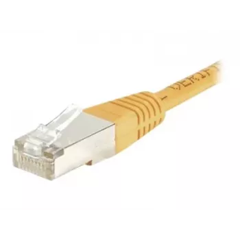 EXERTIS CONNECT Cat.6 F/UTP komutacinis kabelis, RJ45, oranžinis, 1,5 m 857941