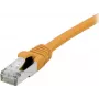 EXERTIS CONNECT Cat 6A S/FTP komutacinis kabelis, 5 m, oranžinis 858536