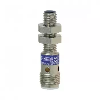 TMSS GERMANY OsiSense XS6 indukcinis artumo jutiklis M8, PNP NO, M12 jungtis, 2,5 mm jutimo atstumas, XS608B1PAM12