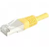 EXERTIS CONNECT Cat.6A S/FTP komutacinis kabelis, 1m, geltonas 858331