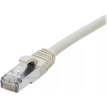 EXERTIS CONNECT Cat 6A S/FTP komutacinis kabelis, 0,15 m, pilkas, plonas įtempimo mažinimas 858401