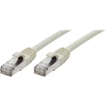 Exertis Connect CAT 6a S/FTP komutacinis kabelis, RJ45 į RJ45, 10 m, pilkas 858410
