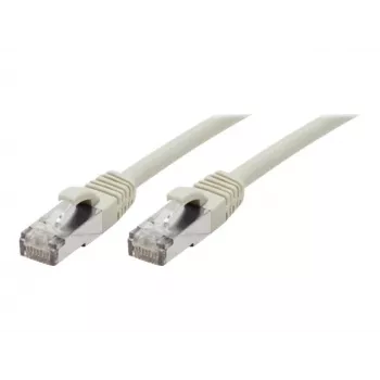 Exertis Connect CAT 6a S/FTP komutacinis kabelis, RJ45 į RJ45, 10 m, pilkas 858410