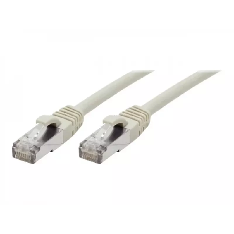 Exertis Connect CAT 6a S/FTP komutacinis kabelis, RJ45 į RJ45, 10 m, pilkas 858410