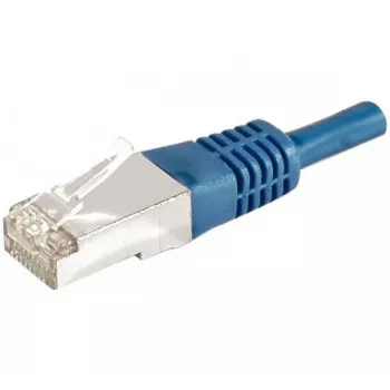 EXERTIS CONNECT Cat.6a F/UTP komutacinis kabelis, RJ45, mėlynas, 15 m, 10 Gbps, LSZH 859525