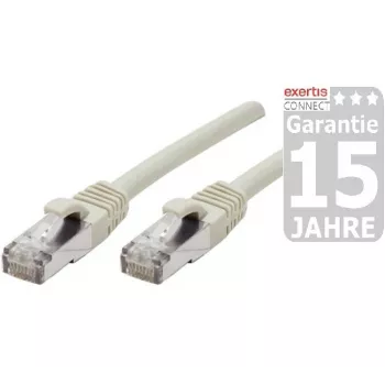 Exertis Connect 858413 Cat6a S/FTP tinklo kabelis, 25 m, pilkas