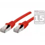 Exertis Connect Dexlan CAT 6a SFTP komutacinis kabelis, RJ-45 vyriškas – RJ-45 vyriškas, 20 m, be halogenų, lietas, nesnagų, raudonas 858476