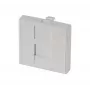 EXERTIS CONNECT Dexlan montavimo plokštelės įdėklas 45 x 45 mm 1 Keystone moduliui, signalinė balta RAL 9003 (911722)