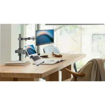 EXERTIS CONNECT darbastalio laikiklių rinkinys monitoriui ir nešiojamajam kompiuteriui, 13-32 inch, plieninis, su stovo spaustuku ir kiaurymės tvirtinimu, judamosios svirtys, VESA 75/100 915170