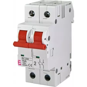 ETI SV 216 2P 16A modulinis apkrovos pertraukiklis 002423221
