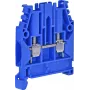 ETI ESC-CBC.4B neutralus gnybtų blokas, vieno lygio, 4 mm², 12 kV, mėlynas 003903045