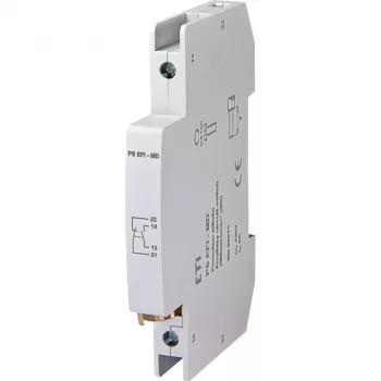 ETI 002069001 pagalbinis kontaktas PS EFI-MD, 1 NO + 1 NC, 230 V AC, 6 A, 50/60 Hz