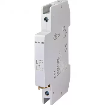 ETI 002069001 pagalbinis kontaktas PS EFI-MD, 1 NO + 1 NC, 230 V AC, 6 A, 50/60 Hz