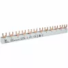ETI 002921268 Varinė šynelė IZ10/L1NL2NL3N/12 ETIMAT 1P+N automatiniams jungtuvams, 690V, 63A, šakutės tipo