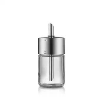 WMF Basic cukraus dozatorius 200 ml, Cromargan® nerūdijantysis plienas ir stiklas, sidabrinis/permatomas