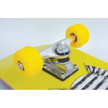 SCHILDKROT Skateboard Kicker 78,70 cm (31 colio) Green Dog Deck 790 x 200 mm, 9 sluoksnių klevo, įgaubtas - 1 vnt. (510604)