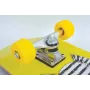SCHILDKROT Skateboard Kicker 78,70 cm (31 colio) Green Dog Deck 790 x 200 mm, 9 sluoksnių klevo, įgaubtas - 1 vnt. (510604)
