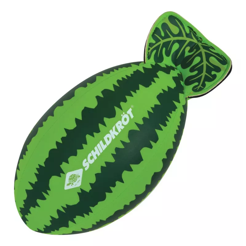 SCHILDKROT Splash Ball Watermelon vandens kamuolys, žalias, 250 mm skersmens, neslidžiu paviršiumi, 1 vnt. (970292)