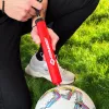 SCHILDKROT kamuolių siurblys 300 mm raudonas plastikinis su oro žarna ir 2 adapteriais 970989