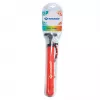 SCHILDKROT kamuolių siurblys 300 mm raudonas plastikinis su oro žarna ir 2 adapteriais 970989