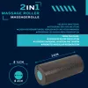 SCHILDKROT 2-in-1 masažo volas, rinkinys, juodas/mėlynas, EPP putos, 960237