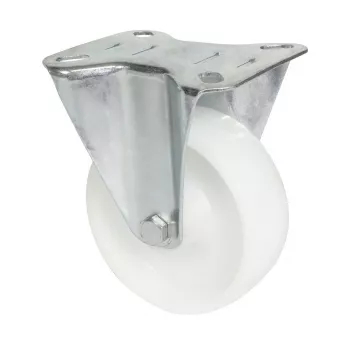 Wagner design yourself Transportgeraete-Bockrolle RO 8500 silber (4850001) fiksuotas ratukas 80 mm, 100 kg