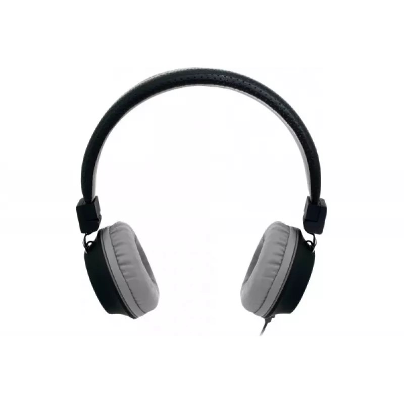 EXERTIS CONNECT Campus BE COLOR stereofoninės ausinės su 3,5 mm jack kištuku, juodos/pilkos (059963)