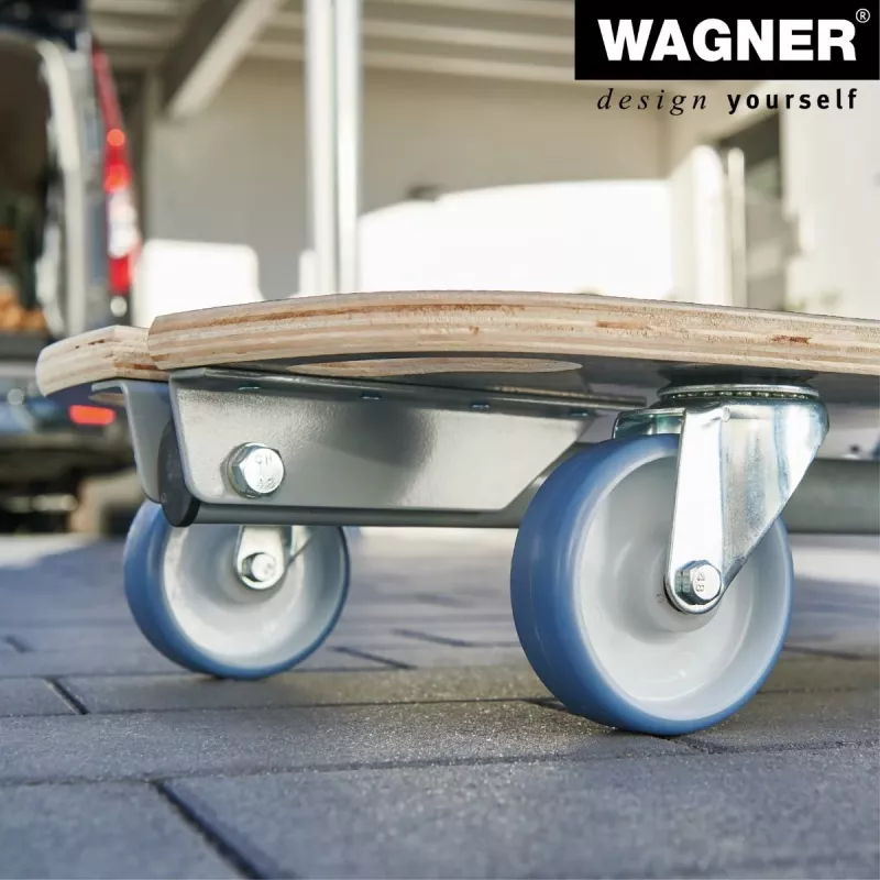 Wagner design yourself STAR CARRIER prailginama platforminė vežimėlis MM 1187 rudos spalvos 300 kg 20118701