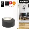 Wagner Design Yourself EH 5181 grindų durų ribotuvas, cinko lydinio su guminiu amortizatoriumi, matinis nikelis, 50 mm 15518111