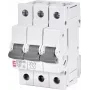 ETI ETIMAT P10 3 polių B25 25A 10kA automatinis jungiklis, 415V AC/DC