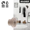 Wagner design yourself DOT drabužių kablys, taupe, 1 kablys, cinko lydinio liejimas, montuojamas varžtais 17022121