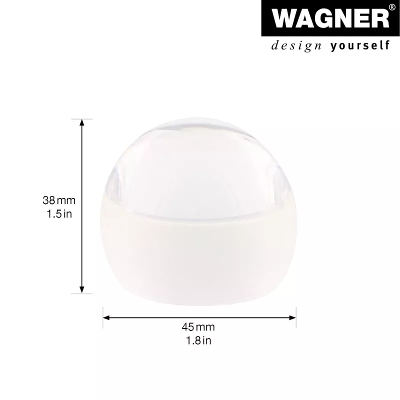 Wagner design yourself EH 5220 durų ribotuvas, plastikinis, permatomas