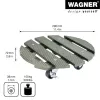 WAGNER design yourself augalų vežimėlis GH0528, plastikinis, Ø 29 cm, tamsiai žalias, apvalus, 1 vnt., 20052801
