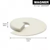 Wagner Design Yourself EH 6979 durų stabdiklis, plastikinis, baltas, savaiminio klijavimo 15697901