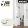Wagner Design Yourself EH 6979 durų stabdiklis, plastikinis, baltas, savaiminio klijavimo 15697901