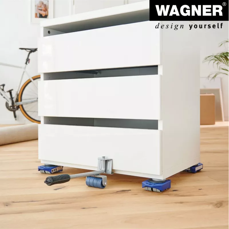 Wagner ROLLY MM 3171 20317101 transportavimo vežimėlis, iki 200 kg, mėlynas