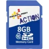 MEMORYSOLUTION MAXFLASH 8GB Action SDHC kortelė Class 10, Retail SD8GHCCL10M-R