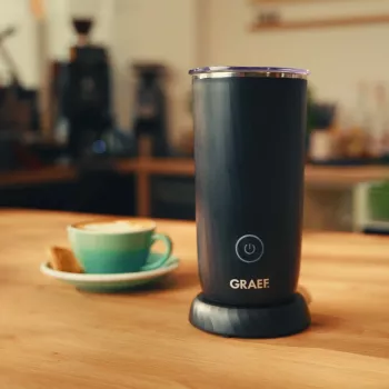GRAEF MS 402 EU automatinis pieno plakiklis, 240 ml kaitinimo talpa, juodas