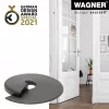 Wagner design yourself EH 6981 durų stabdiklis, lipnus, permatomas, TPE, 38 mm skersmens, 22 mm aukščio 15698101