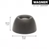 Wagner design yourself EH 5200 guminis durų stabdiklis 15520011