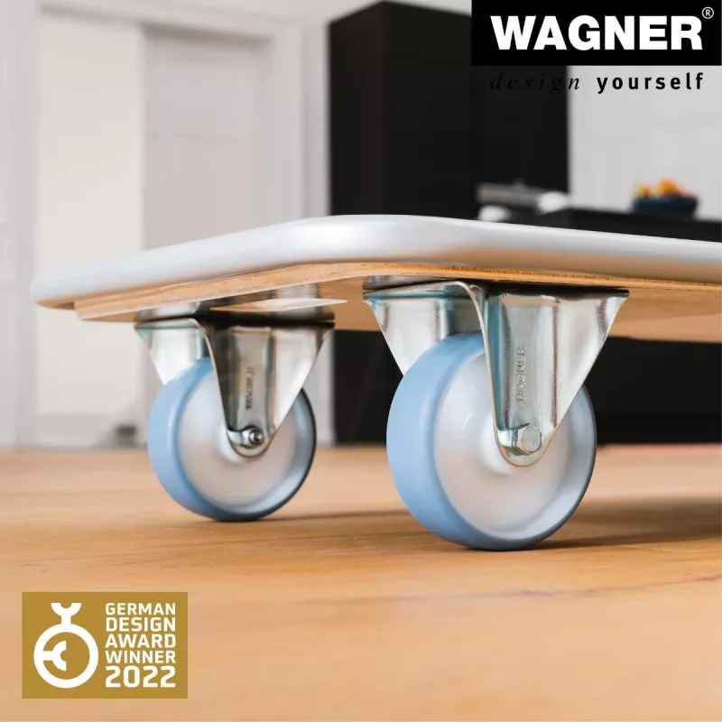 Wagner design yourself Transport Roller MM 1345 rudas 36,5 x 74,0 x 14,5 cm, iki 300 kg (20134501)