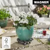 WAGNER design yourself augalų volelis GH0527, plastikinis, Ø 29 cm, baltas, apvalus, 1 vnt. (20052701)