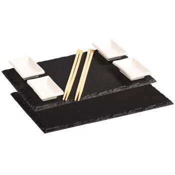 Kesper akacijos medienos patiekimo lėkštės, 2 vnt., 30 x 15 x 1,5 cm, natūralaus aliejaus danga