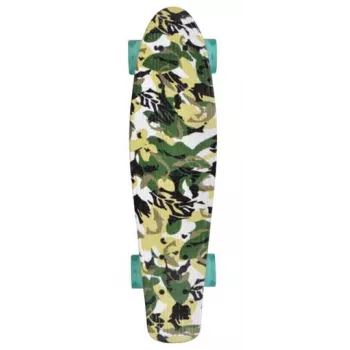SCHILDKROT Retro Skateboard Free Spirit Camouflage, polipropileno (PP) sustiprinta lenta, 560 x 140 mm, 1 vnt. (510781)