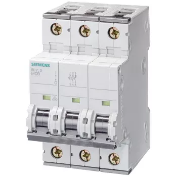 SIEMENS 5SY6325-7 automatinis jungiklis C25A, 3 polių, 6kA, 400V AC