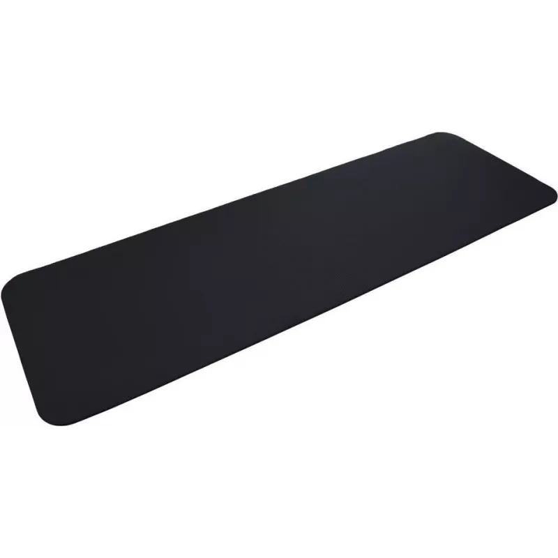 SCHILDKROT fitneso kilimėlis 15 mm juodas neslystantis NBR 183x61 cm su nešiojimo dirželiu 960160