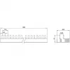 SIEMENS 5ST37730 kištukinė šynelė 10mm² 3P+N 1000mm
