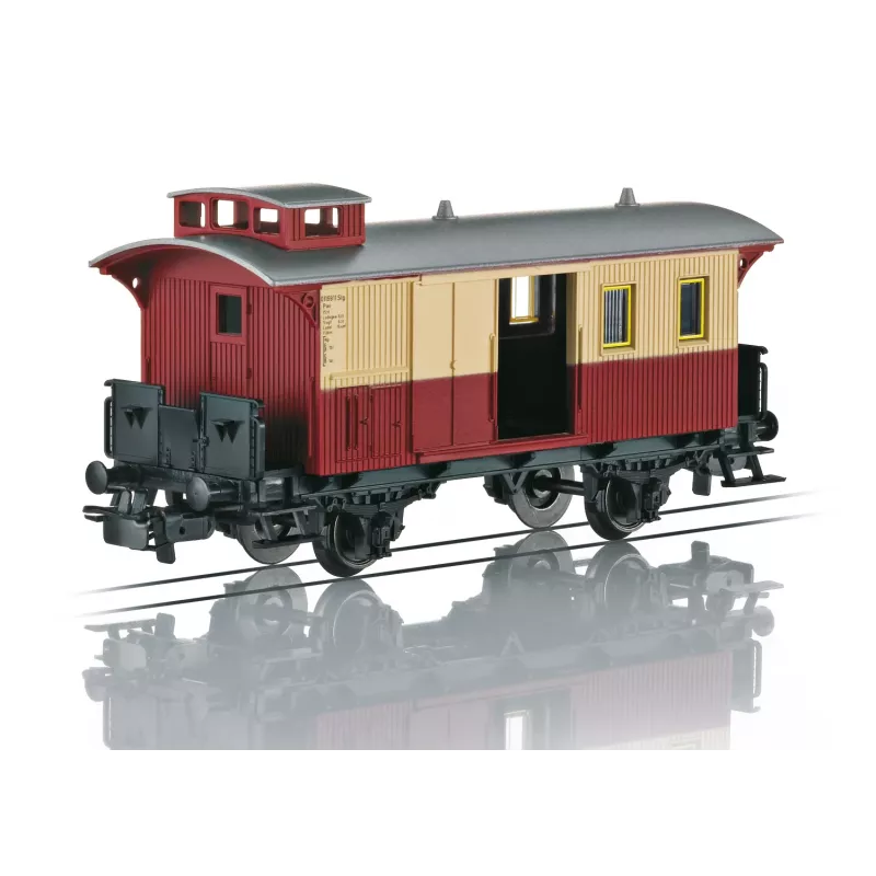 Märklin 4108 H0 antros klasės keleivinis vagonas su sijonais DB III–IV epocha