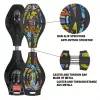 SCHILDKROT Waveboard Good Vibes Graffiti didelis plastikinis denis su neslystančia struktūra 510801